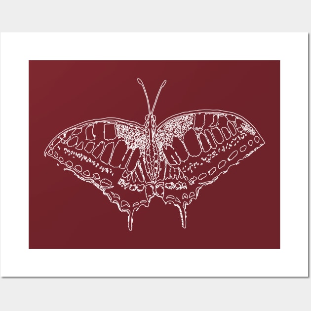 Swallow tail butterfly Wall Art by MarjolijndeWinter